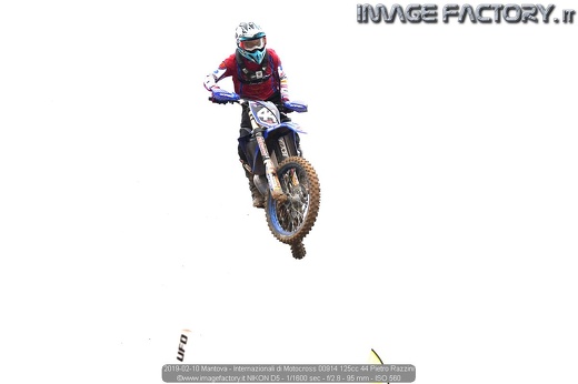 2019-02-10 Mantova - Internazionali di Motocross 00914 125cc 44 Pietro Razzini